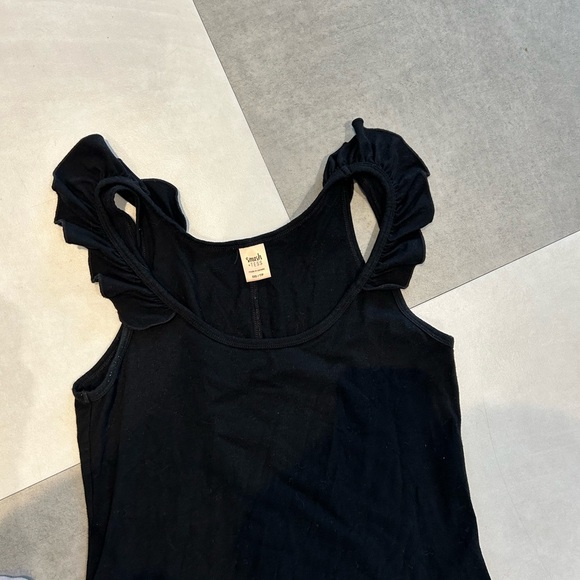 Smash & Tess sweetheart romper in midnight black 3XS - Picture 2 of 6